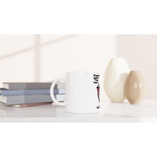 Load image into Gallery viewer, White 11oz Ceramic Mug Guard Your Heart
