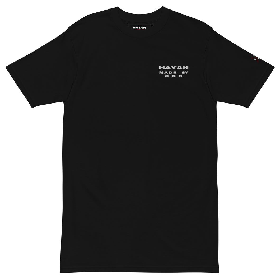 Men’s Premium HAYAH Signature Black T-shirt