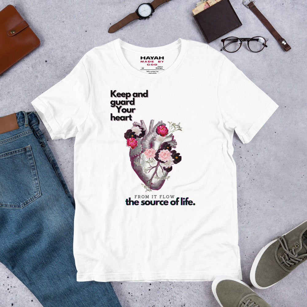 Guard Your Heart Premium Womens Crewneck T-shirt