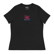 Load image into Gallery viewer, EKKLESIA Women&#39;s Relaxed Black T-Shirt
