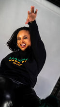 Load image into Gallery viewer, OUR SIGNATURE SWEATSHIRT UNISEX EMBRODERY GREEN &amp; YELLOW
