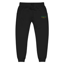 Load image into Gallery viewer, Our Signature Unisex fleece Embrodery sweatpants Green &amp; Yellow
