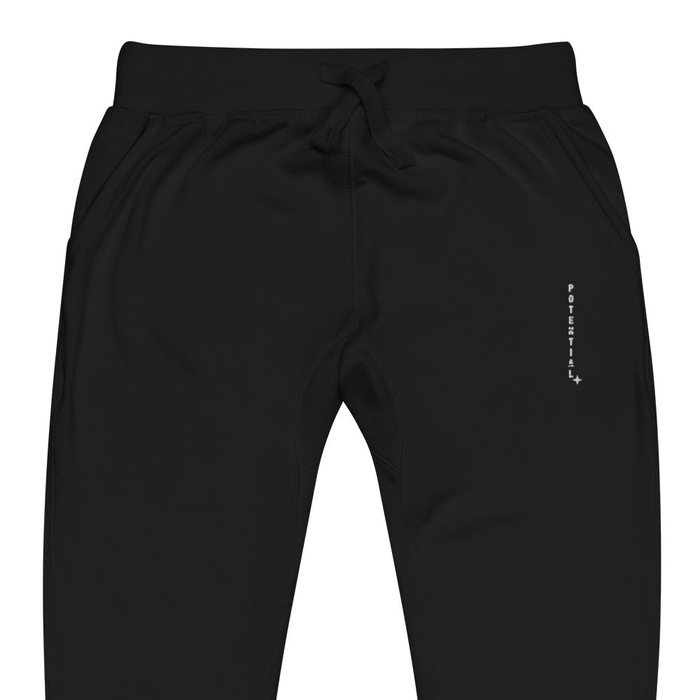 Potential Unisex fleece sweatpants